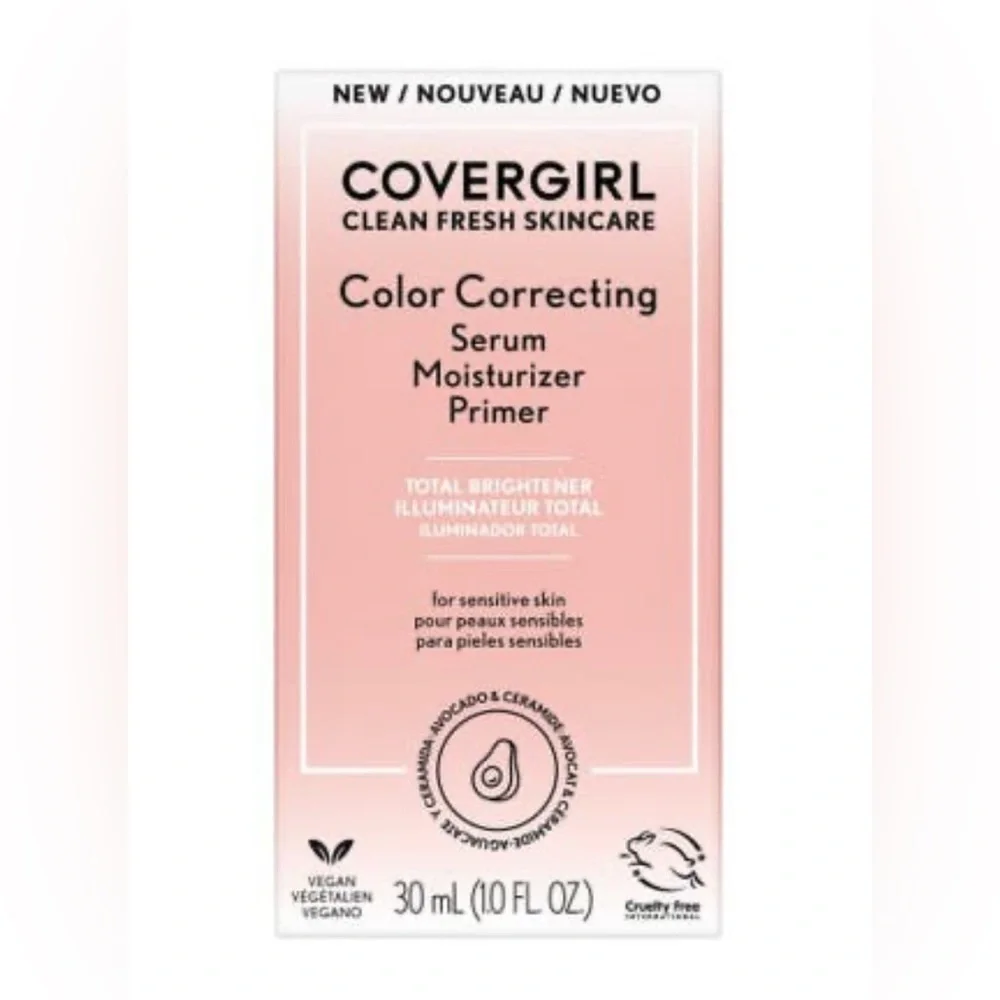 COVERGIRL Color Correcting Serum Primer -110-Total Illuminator-Light Skin Tones